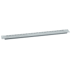 Schneider Electric - Actassi plastron 19P 1U tôle perforé - RAL7035