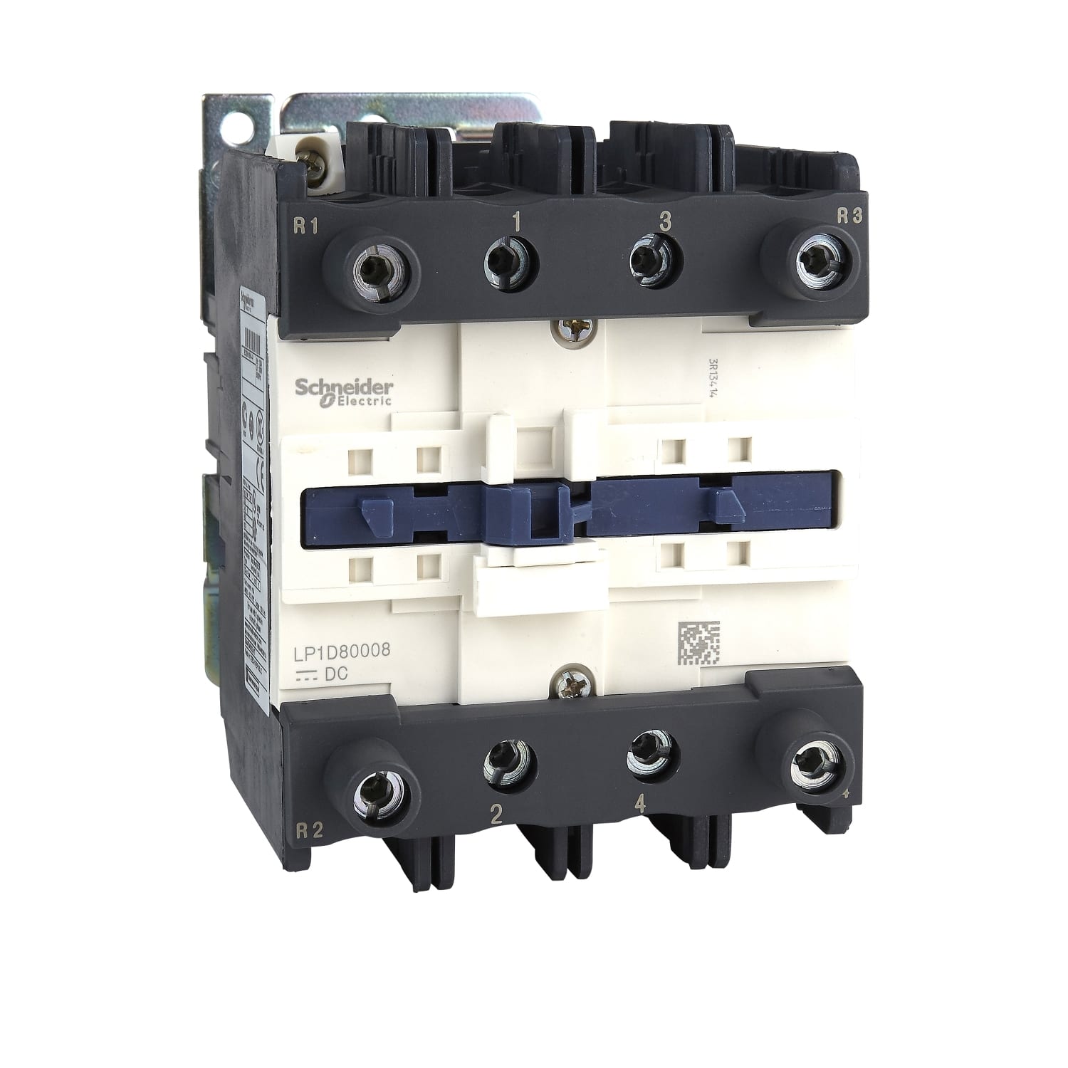 Schneider Electric - TeSys LP1D - contacteur - 4P 2F+2O - AC1 440V - 125A -bobine 24Vcc - plage large