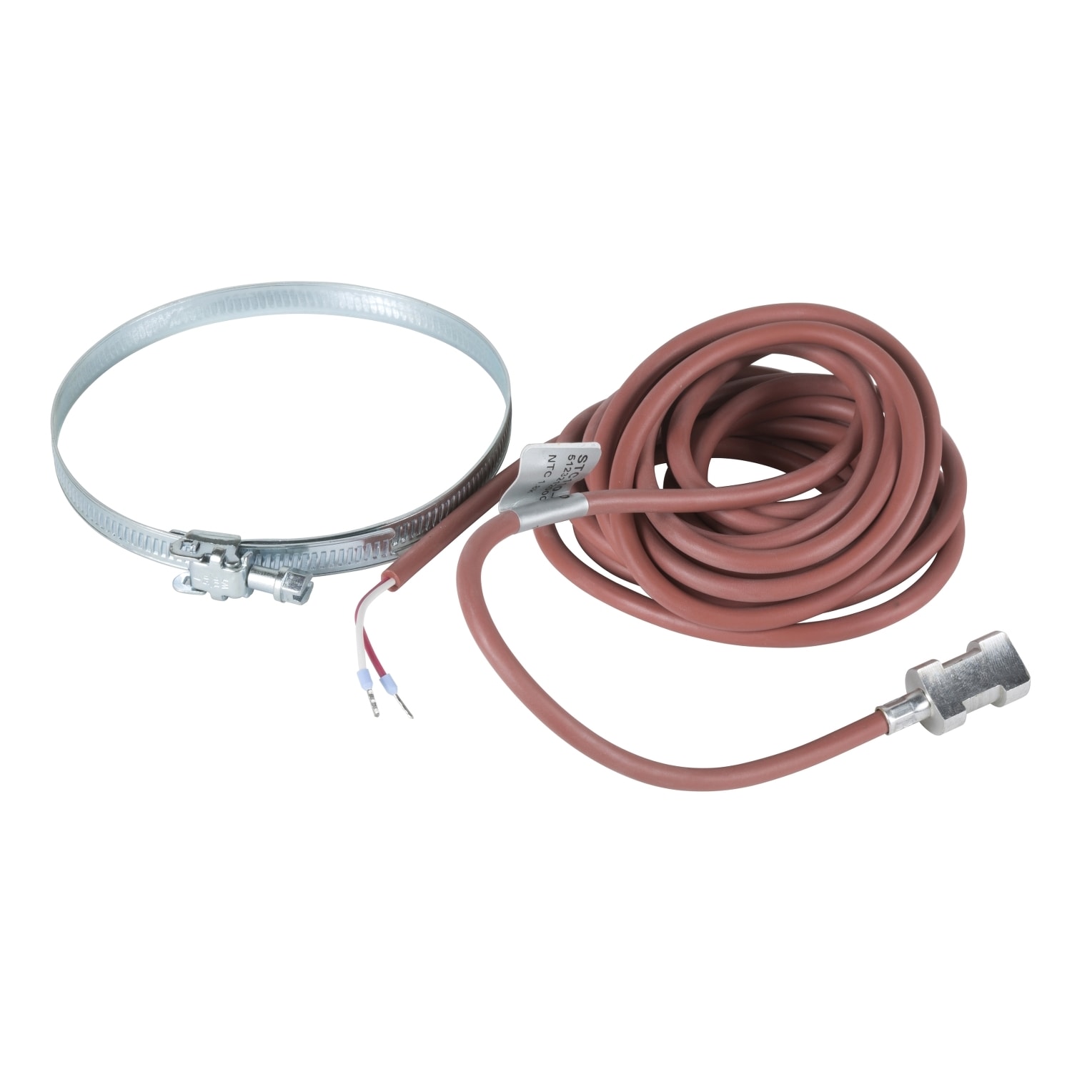 Schneider Electric - Sonde temperature eau a applique en cable 2m diametre tube 100mm pour Continuum