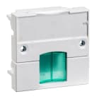 Schneider Electric - Actassi - support adaptable 45x45mm blanc polaire - volet vert