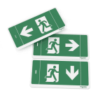 Schneider Electric - Exiway - étiquettes autocollantes de rechange EVAC - Light SATI