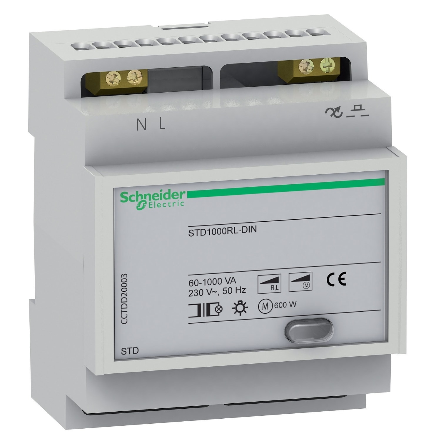 Schneider Electric - STD - télévariateur - 1000W - DIN - commande de scénario