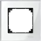 Schneider Electric - Merten M-Plan - plaque de finition - 1 poste - verre blanc