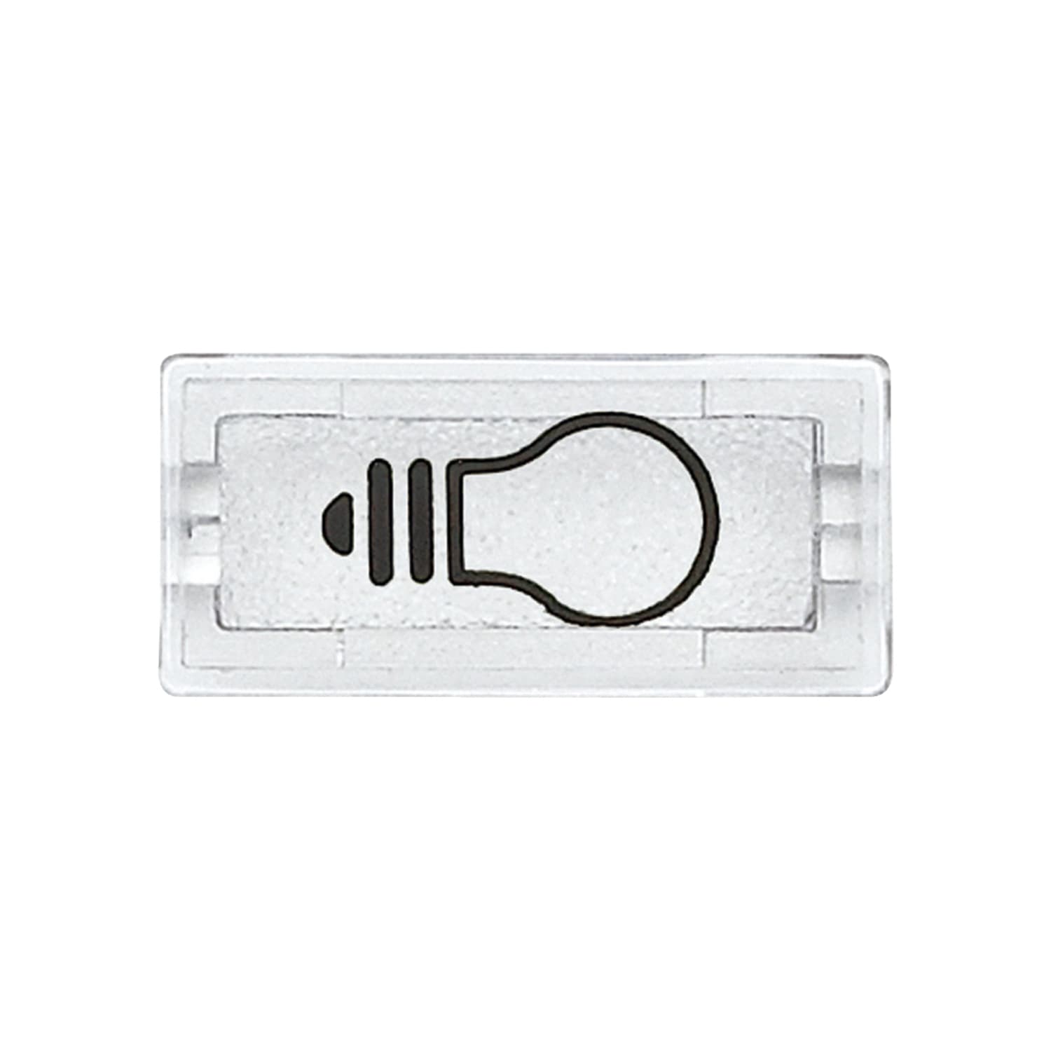 Schneider Electric - D-Life - symbole de rechange hublot d'enjoliveur - transparent picto ampoule