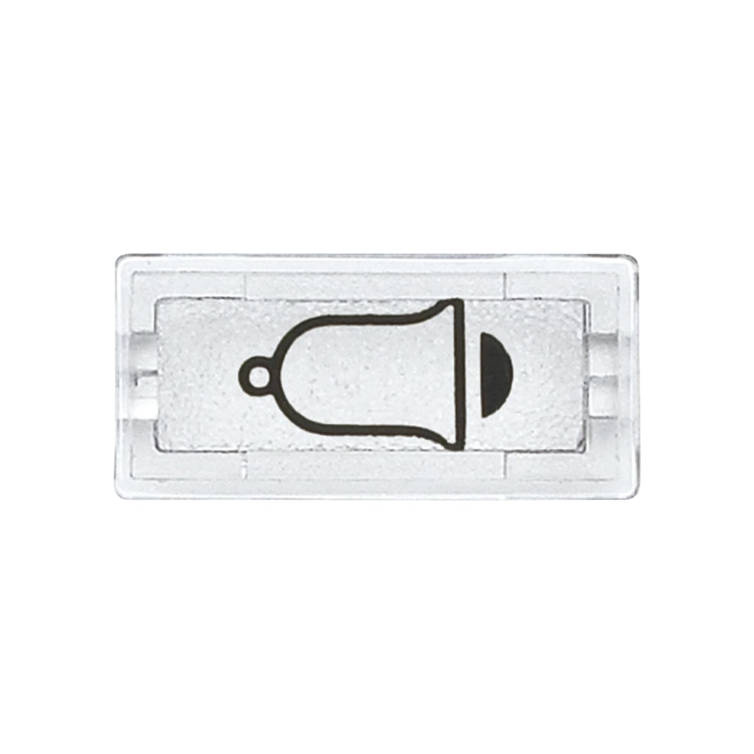 Schneider Electric - D-Life - symbole de rechange hublot d'enjoliveur - transparent picto carillon