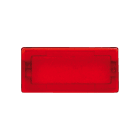 Schneider Electric - D-Life - symbole de rechange hublot d'enjoliveur - rouge sans picto