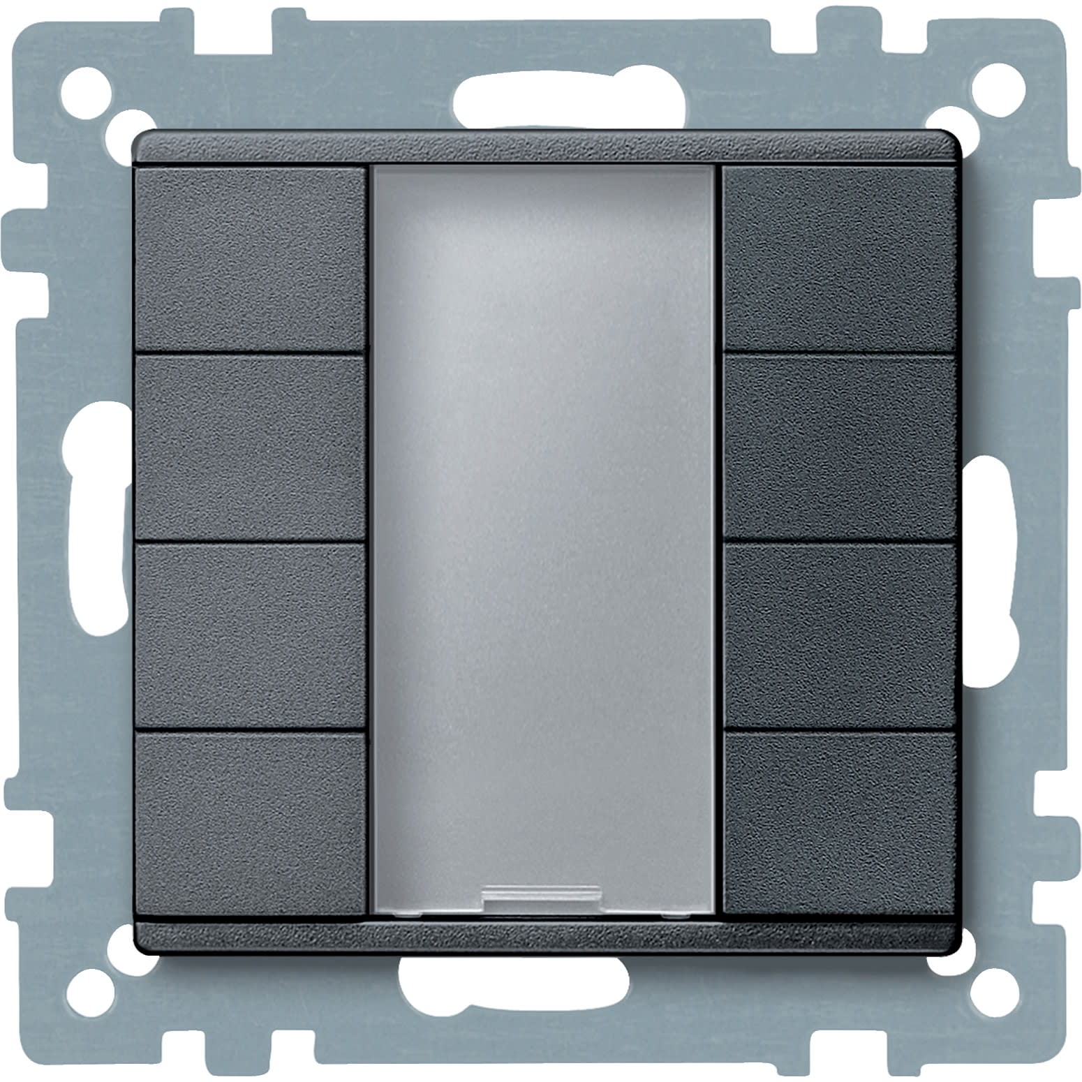 Schneider Electric - KNX M-Plan - commande multifonction - 8 BP - anthracite