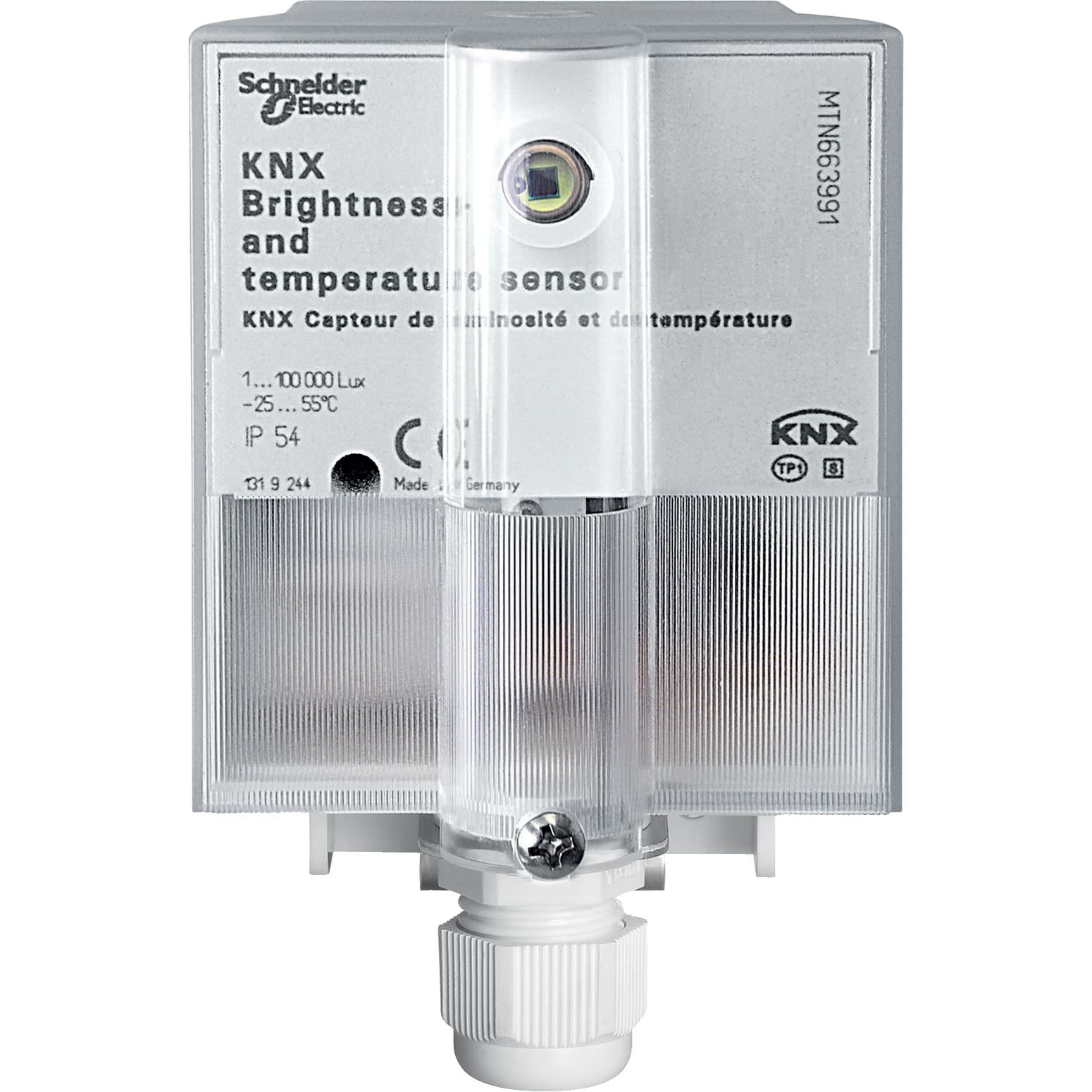 Schneider Electric - KNX - capteur thermique et de luminosité KNX