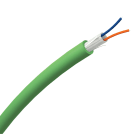 Schneider Electric - Actassi - cable optique FL-C - OM3 - 02 FO - TB - D - vert - au metre lineaire