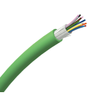 Schneider Electric - Actassi - cable optique FL-C - OM3 - 12 FO - TB - D - vert - au metre lineaire