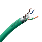 Schneider Electric - Actassi - cable CL-C - Cat6 F-UTP D - 2x4paires 250Mhz vert - au metre lineaire