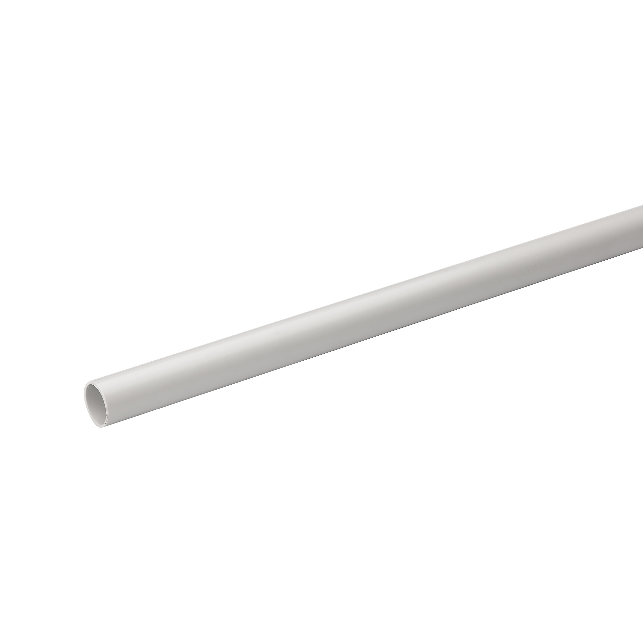 Schneider Electric - Mureva Tube - conduit rigide non tulipé PVC gris - Ø20mm/3m - au mètre linéaire