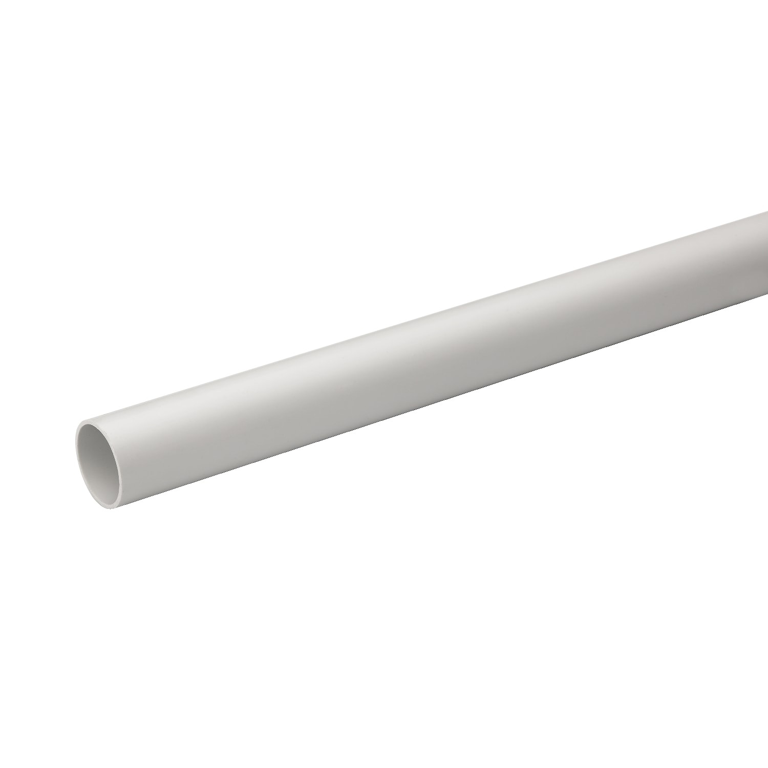 Schneider Electric - Mureva Tube - conduit rigide non tulipe PVC gris - D32mm-2m - au metre lineaire