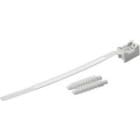 Schneider Electric - Mureva FIX - Instacables pour conduits Ø16-32 mm - Gris - avec Cheville filetée