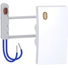 Schneider Electric - Alréa, Kit voyant touche + lampe à néon 230V 1,5mA, blanc polaire