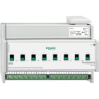 Schneider Electric - KNX - actionn. de commutation - 8x230V - 16A - a detection courant+cde manuelle