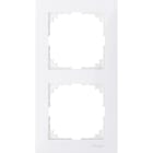 Schneider Electric - M-PURE CADRE DOUBLE BLANC POLAIRE