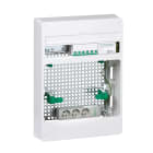 Schneider Electric - LexCom Home - coffret Grade 2TV Box Essential - 6xRJ45 cat 6 - Resi9 18M 3R