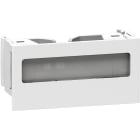 Schneider Electric - OptiLine 45 - clip de verrouillage pour goulotte - porte etiquette - blc polaire