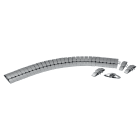 Schneider Electric - Unica System+ - Passe-câbles au sol flexible et extensible - Gris