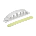 Schneider Electric - Unica System+ - Clip Organisateur de câbles pour bureau