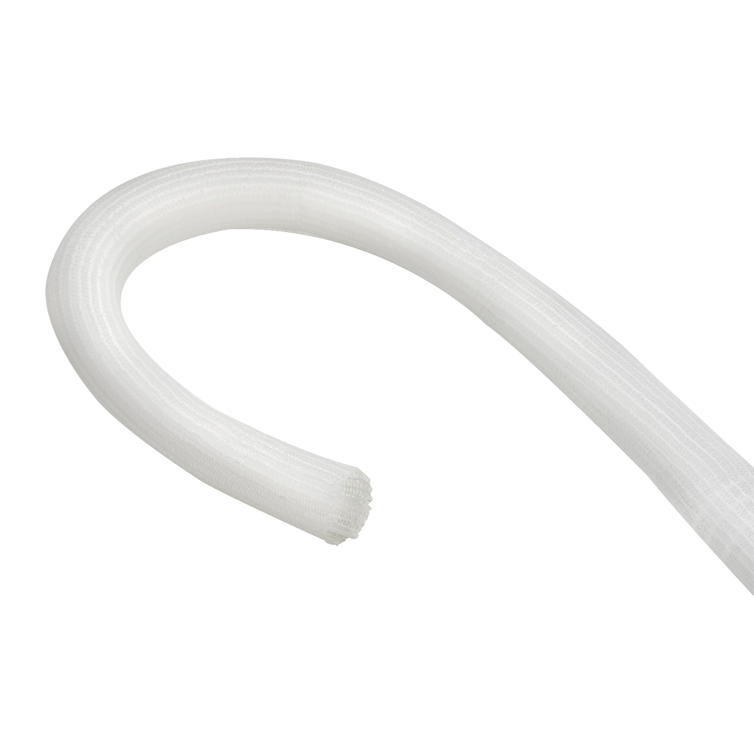 Unica System+ - Gaine-cable en tissu auto refermant L - blanc