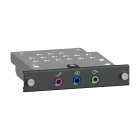 Schneider Electric - Harmony P6 - Interface option Audio avec Mic IN, Line IN et Line OUT