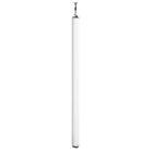 Schneider Electric - OptiLine 45, colonne fixe à vérin aluminium laqué blanc P 2 faces de 3,5 à 3,9 m