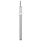 Schneider Electric - OptiLine 45, colonne fixe a verin aluminium 1 face de 3,1 a 3,5 m