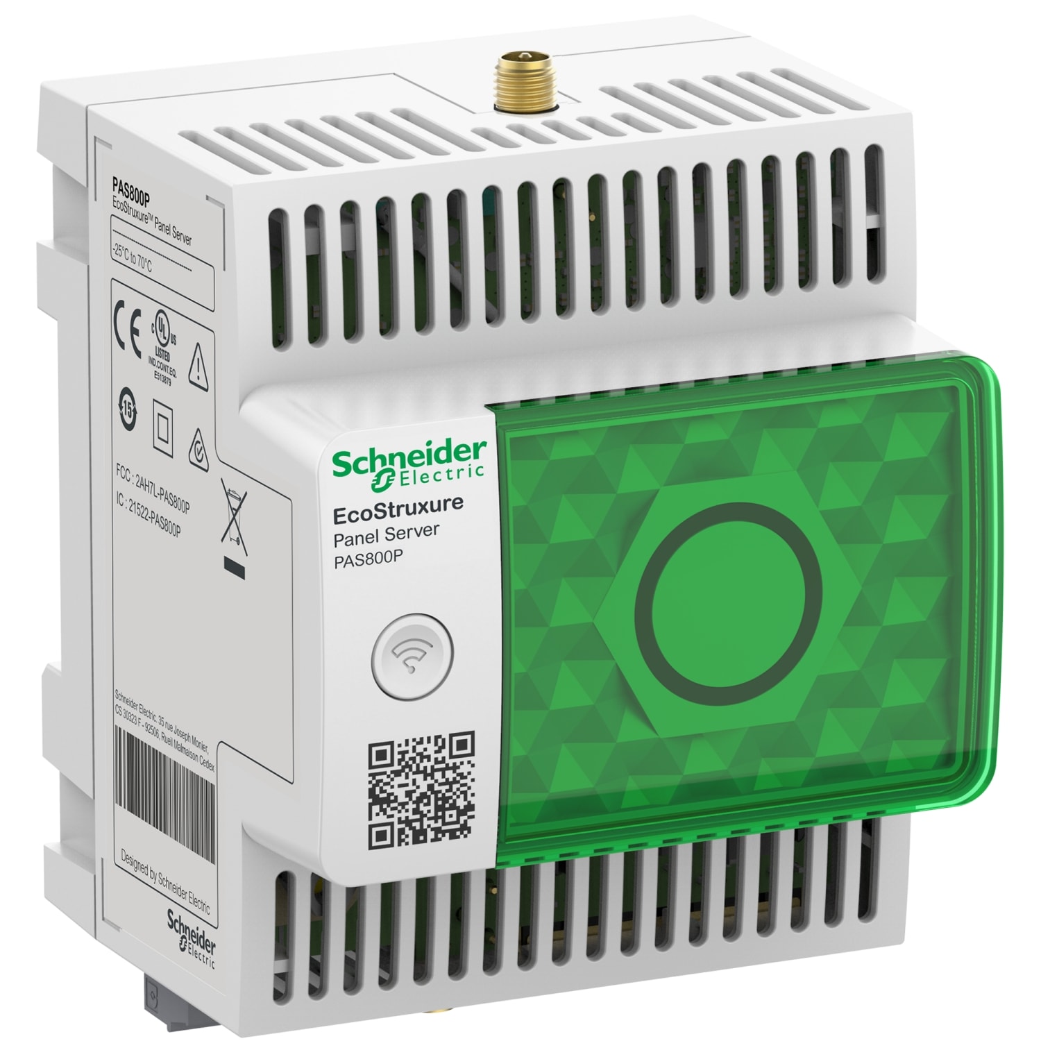 Schneider Electric - EnerlinX - EcoStruxure Panel Server Avancé - Power Over Ethernet