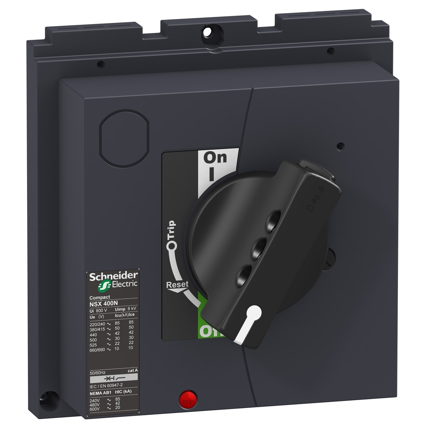 Schneider Electric - ComPact NS - commande rotative directe standard noire