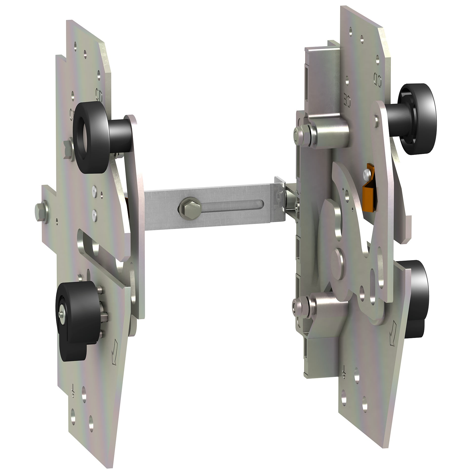 Schneider Electric - ComPacT NSX - Flasques de chassis pour socle - 3-4P - pour NSX100-250