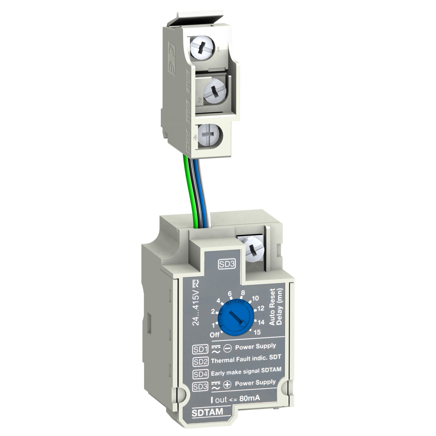 Schneider Electric - ComPacT NSX - Signal défaut avancé SDTAM pour déclencheurs - 24/415Vca/cc