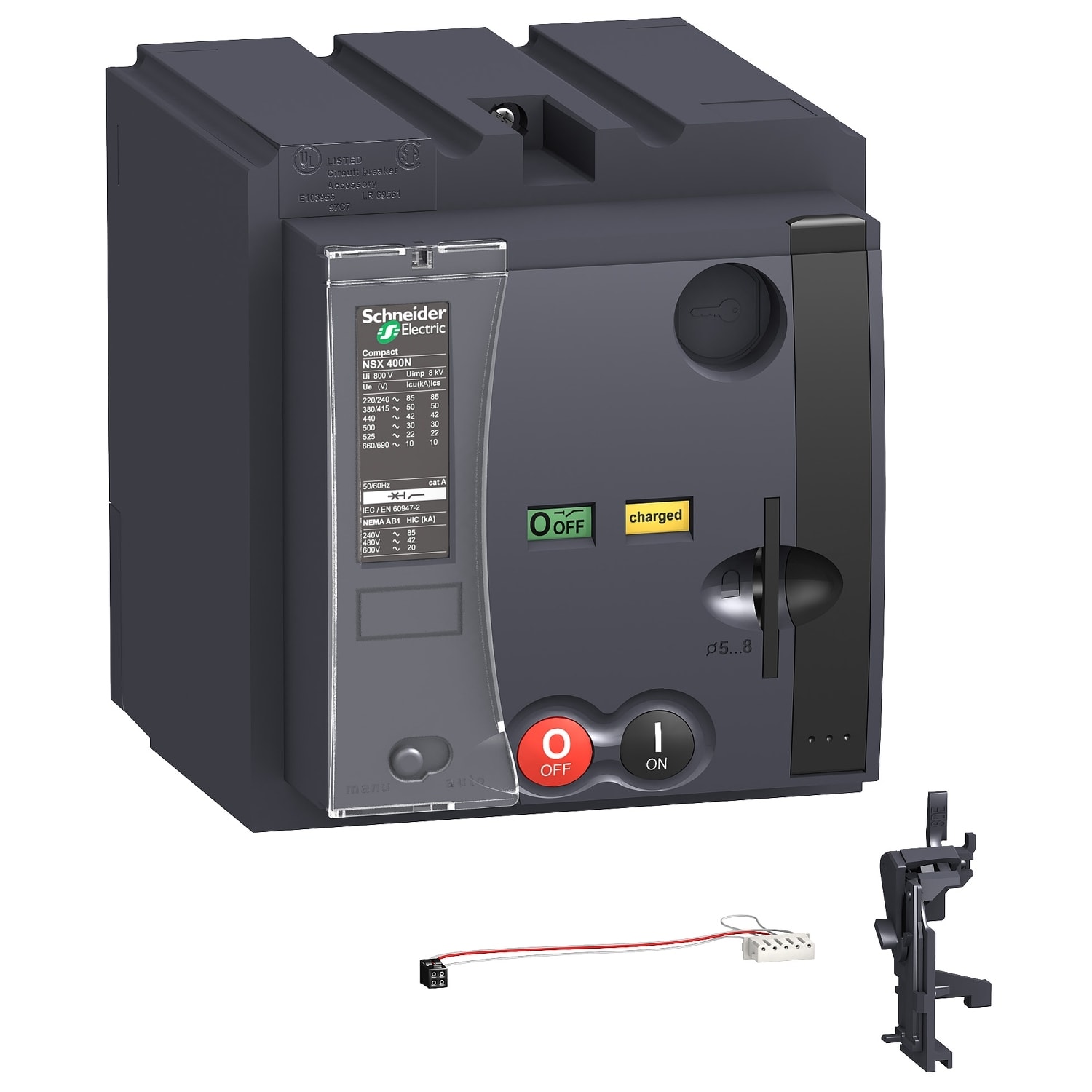 Schneider Electric - ComPacT NSX - Télécommande communicante avec adaptateur SDE - 220/240Vca NSX630