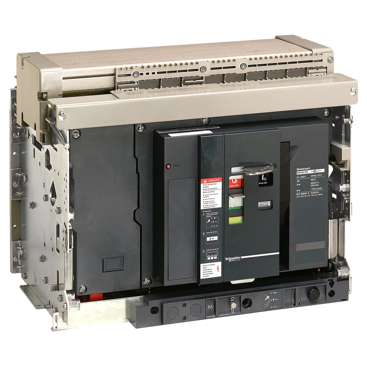 Schneider Electric - ComPact NS - Interrupteur mise à la terre - 4P - aval