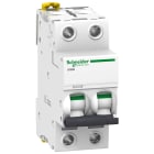 Schneider Electric - Acti9 iC60H - Disjoncteur - 2P - 4A - Courbe C - 400Vca - 10000A/70kA