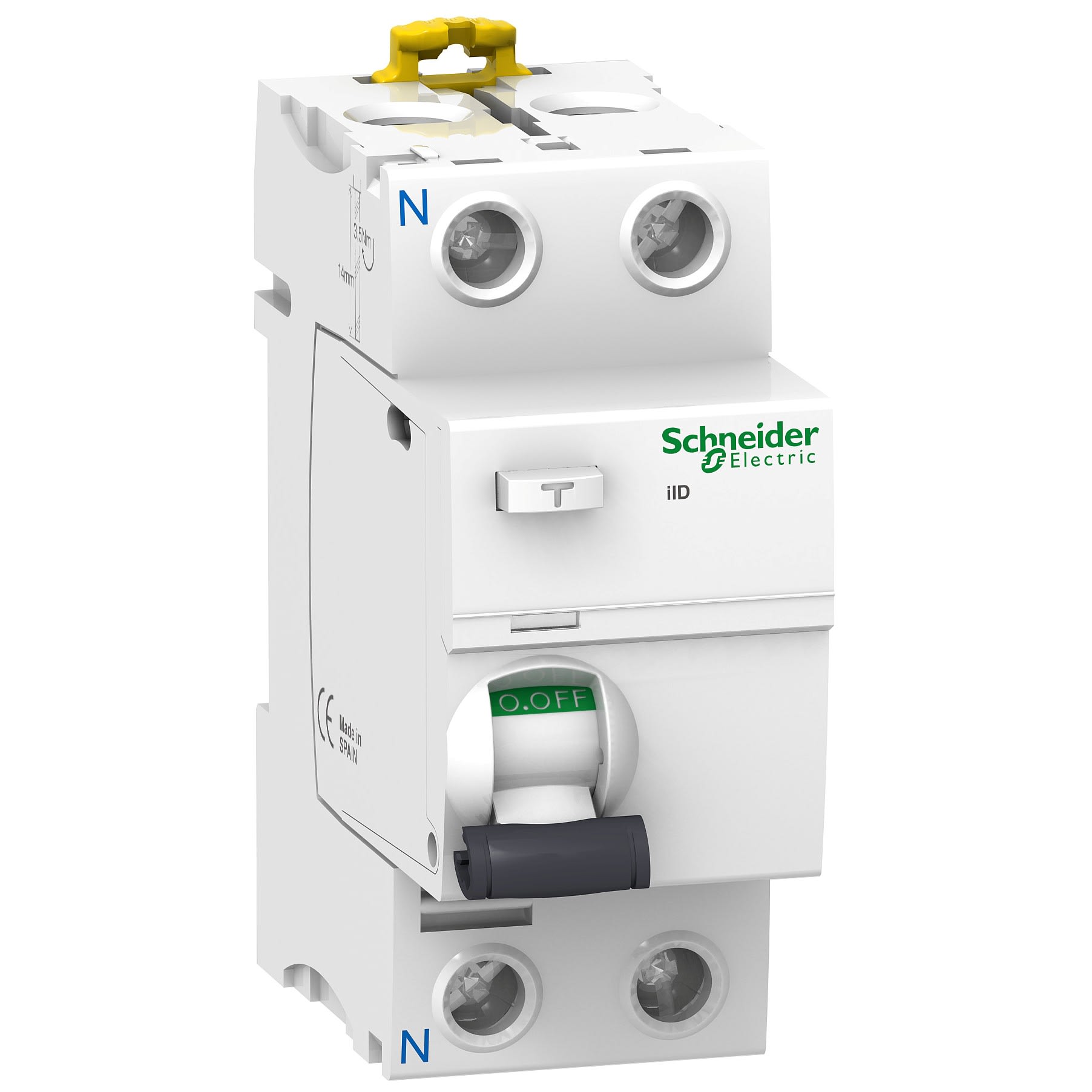 Schneider Electric - Acti9, iID interrupteur differentiel 2P 25A 300mA type AC