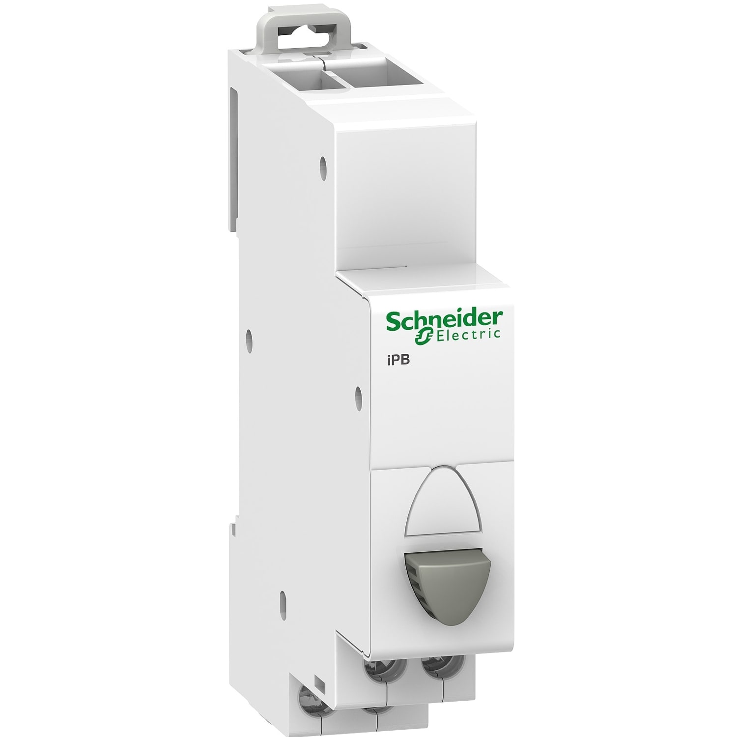 Schneider Electric - Acti9, iPB bouton-poussoir simple gris 1 NO 20A 230VCA