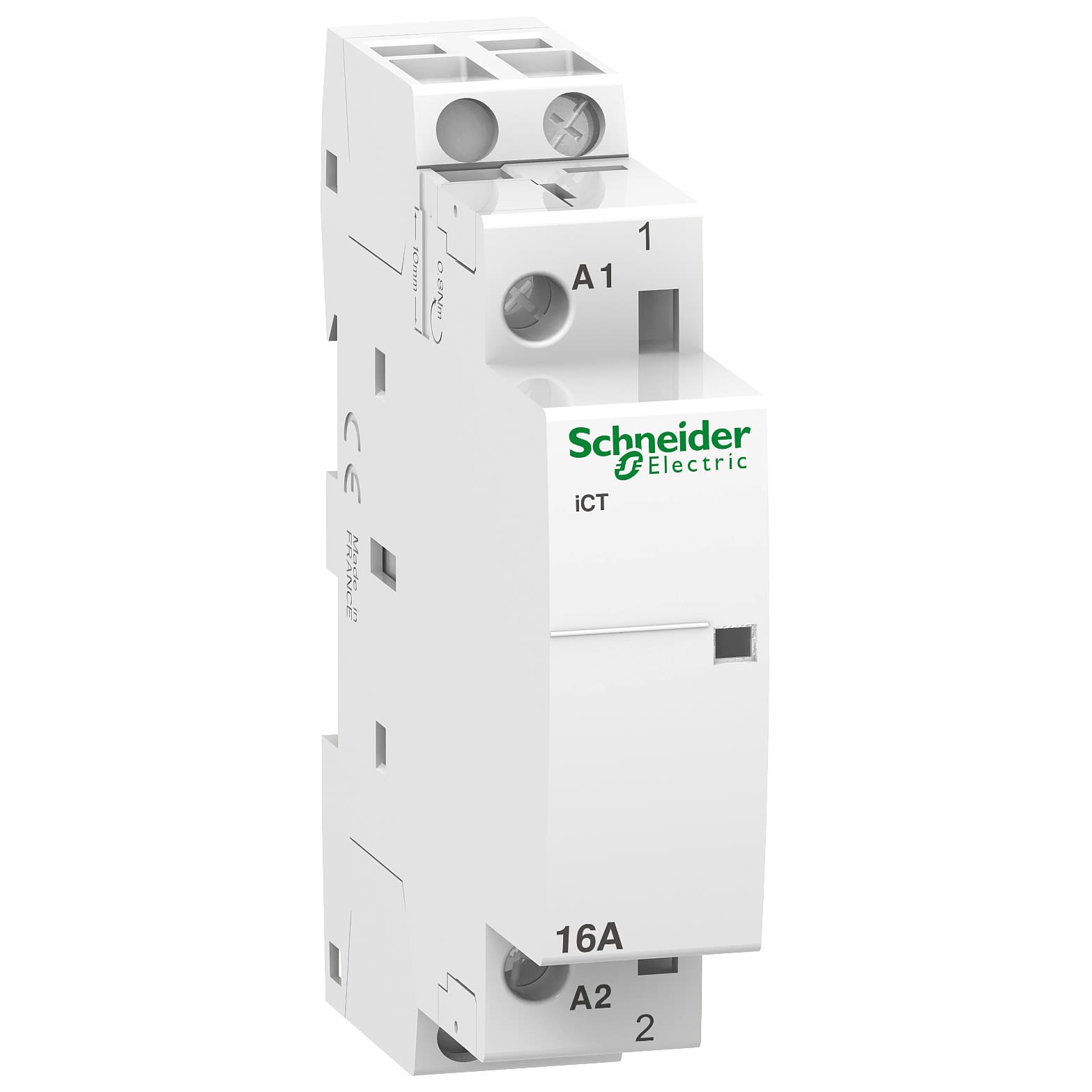 Schneider Electric - Acti9 iCT - Contacteur auxiliarisable - 1P - 16A - 1NO - 48Vca - 50Hz
