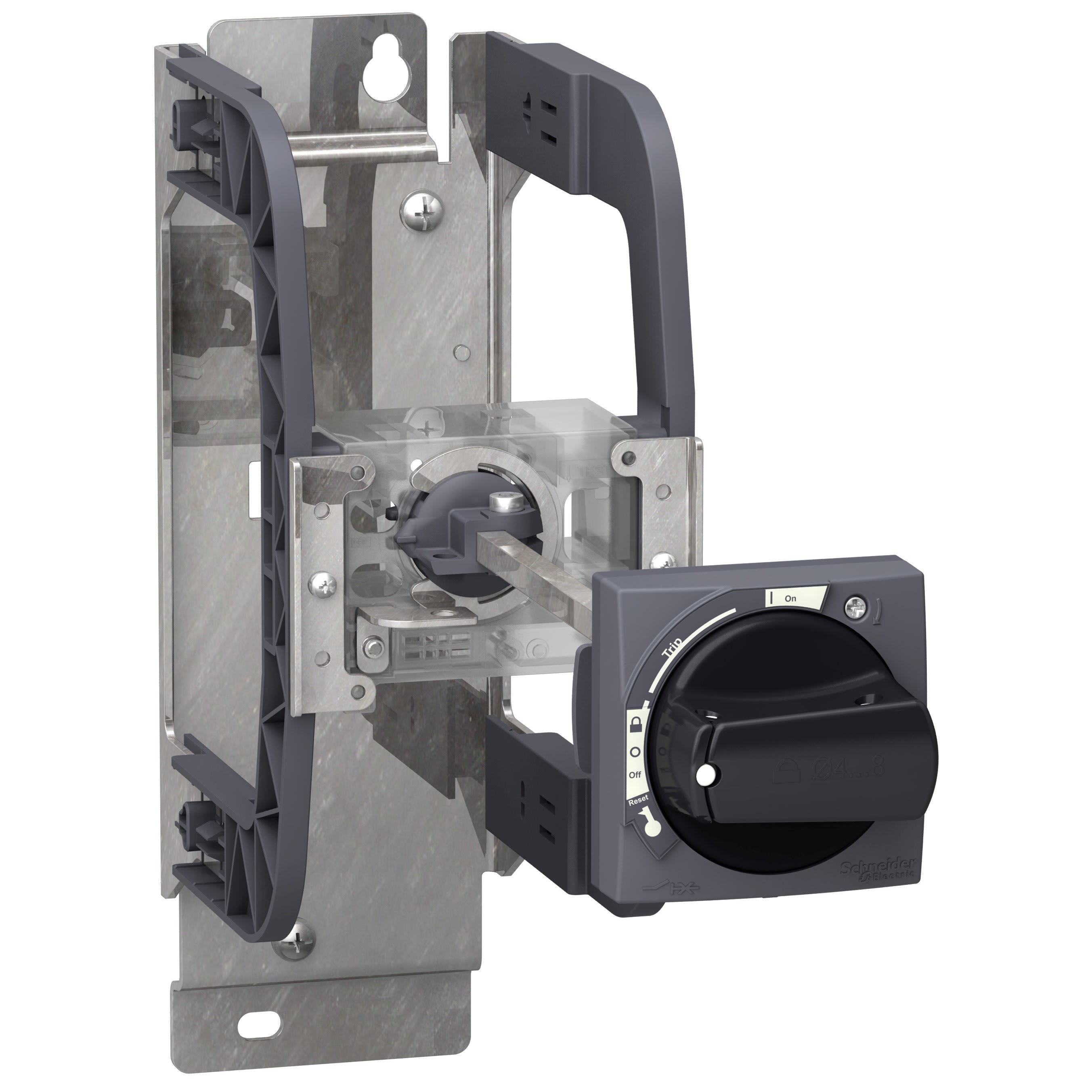 Schneider Electric - TeSys U - Kit poignee noire ip54 - axe arriere lu