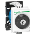 Schneider Electric - Acti9, iCMC commutateur rotatif 2 directions à clé 10A 2P 415VCA verrouillage 1p