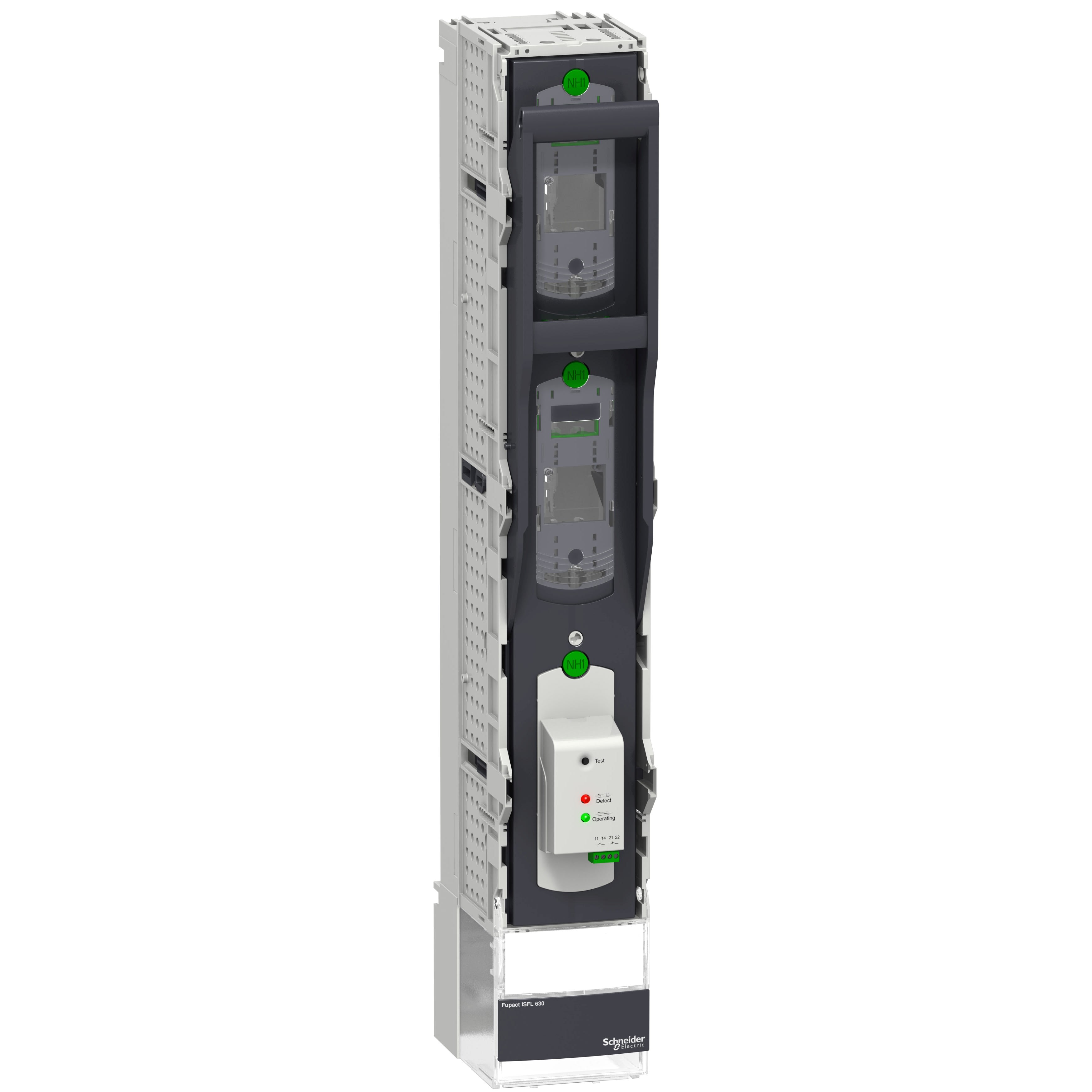 Schneider Electric - Fupact - Isfl400 avec controleur f usible electro.