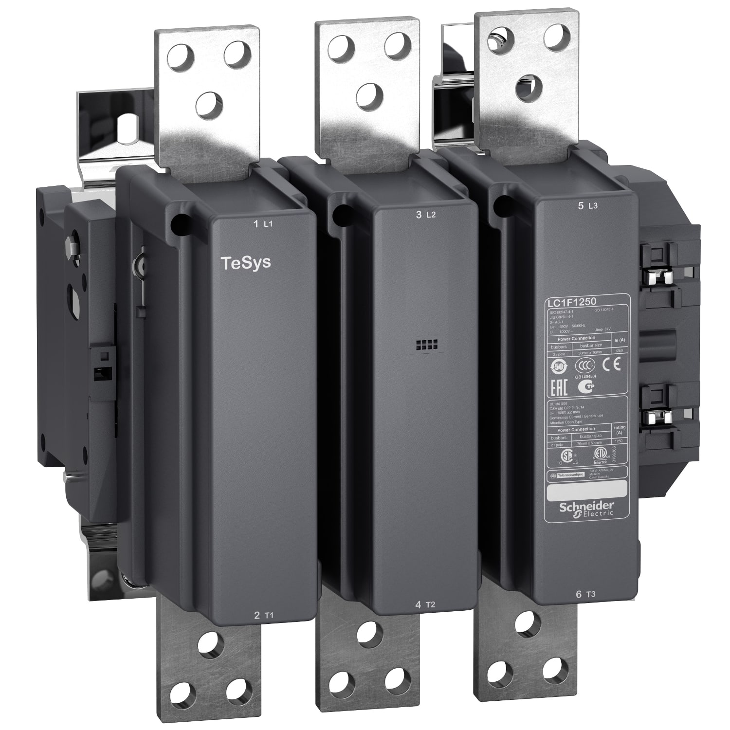 Schneider Electric - TeSys F - Contacteur 1250a 3p 230v 50/60hz