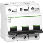 Schneider Electric - Acti9 C120N - Disjoncteur Modulaire 3P 100 A, courbe D, 10 kA
