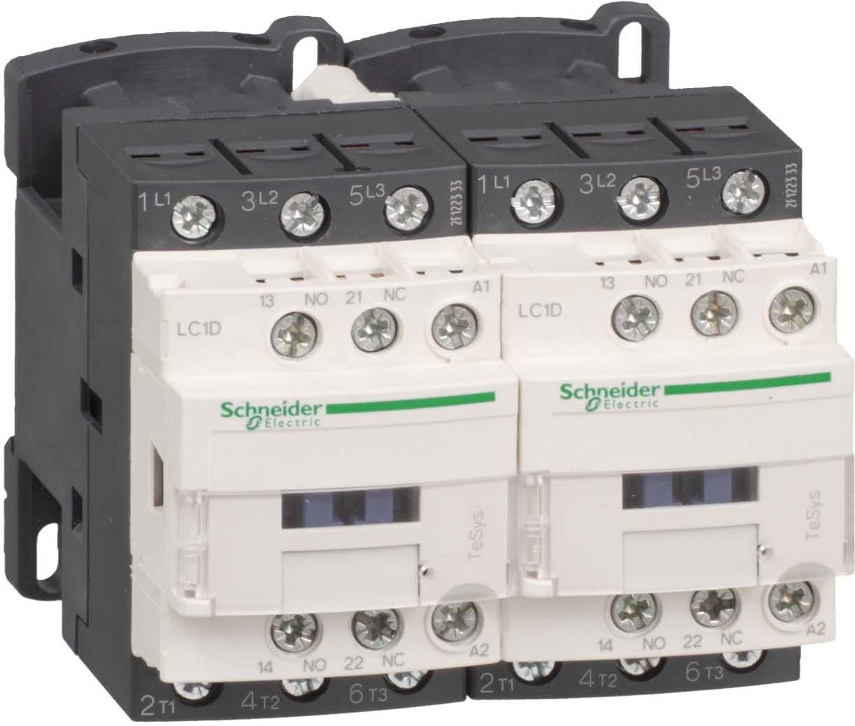 Schneider Electric - TeSys LC2D - contacteur inverseur - 3P - AC-3 440V - 9A - bobine 24Vca