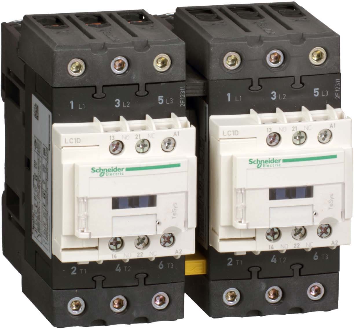 Schneider Electric - TeSys D - contacteur inverseur Everlink - 3P - AC-3 - 440V - 65A - bobine 48V CA