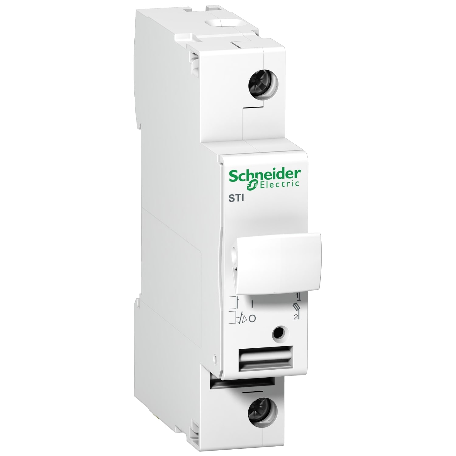 Schneider Electric - Acti9 STI - sectionneur fusible a tiroir - 1P - 25A - pour fusible 10.3x38mm