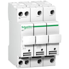 Schneider Electric - Acti9 STI - sectionneur fusible à tiroir - 3P+N - 20A - pour fusible 8.5x31.5mm