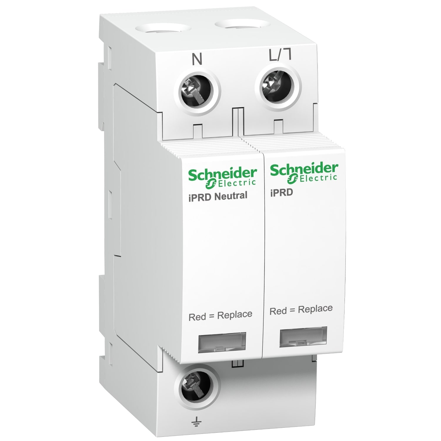 Schneider Electric - Acti9 - Parasurtenseur modulaire iPRD40 - 1P+N - 350V