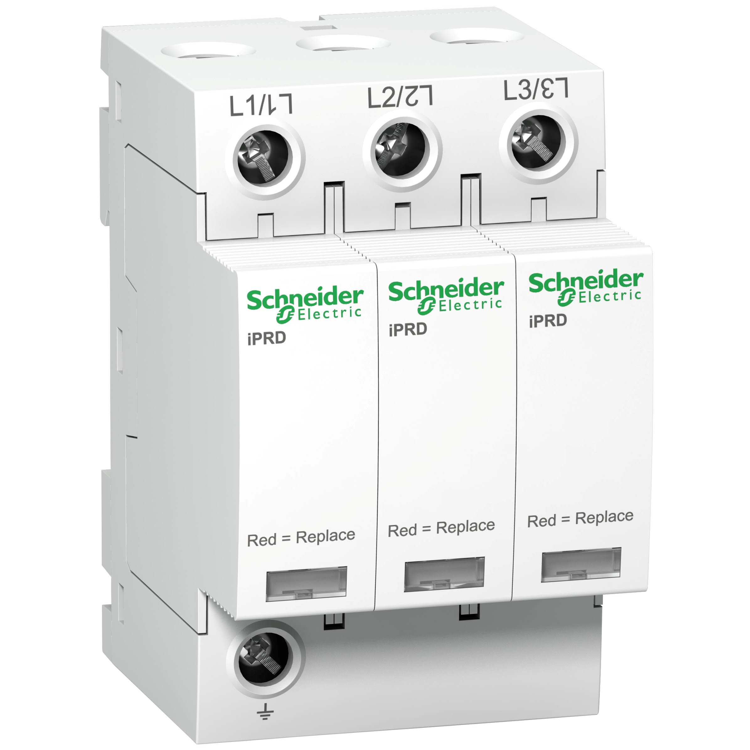 Schneider Electric - Acti9 - Parafoudre iPRD8 - 8 kA - 350V - 3P - sans report de signalisation